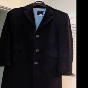 J. Crew wool coat - size 4 - black overcoat